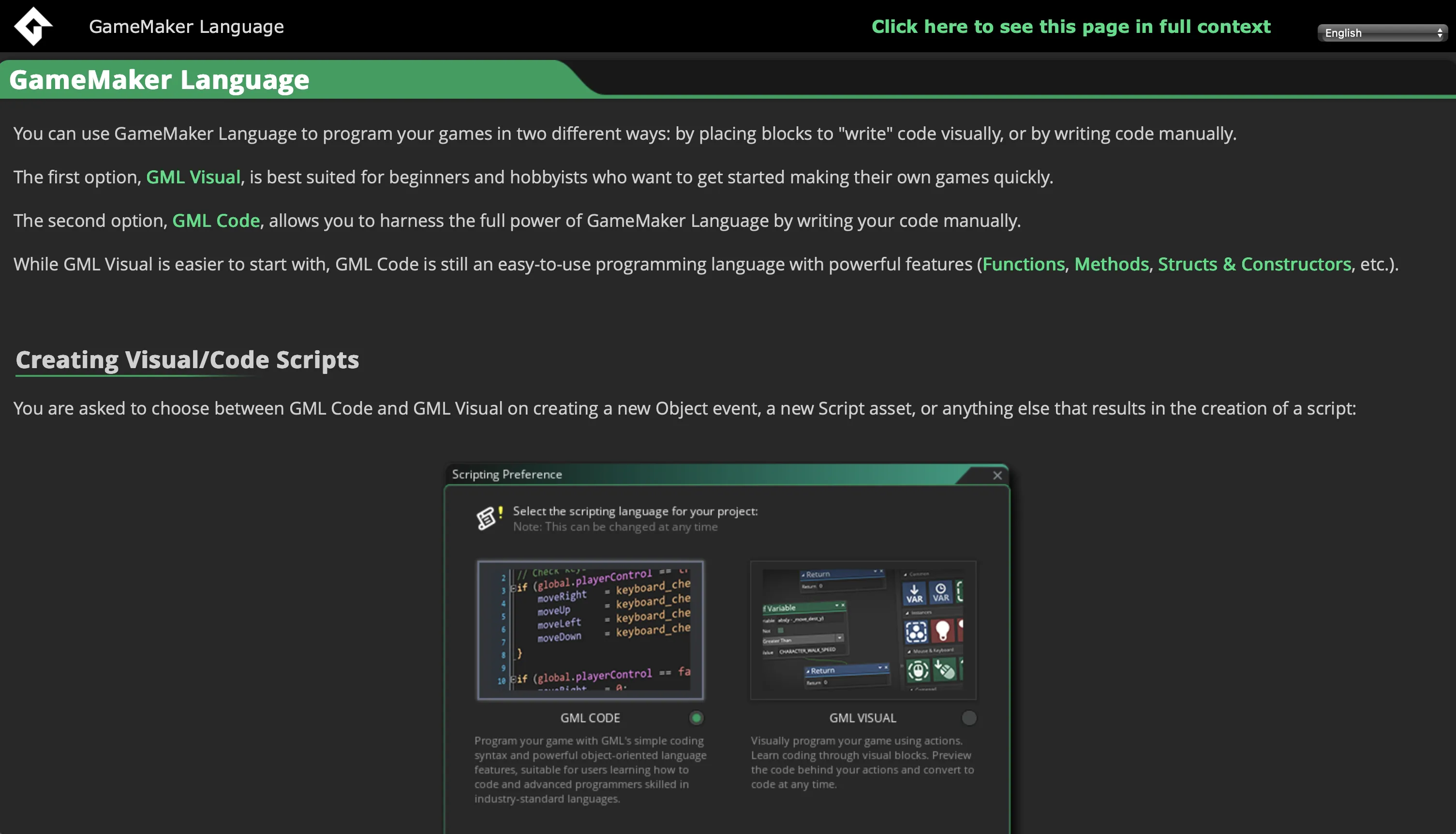 Game Maker Language (GML)